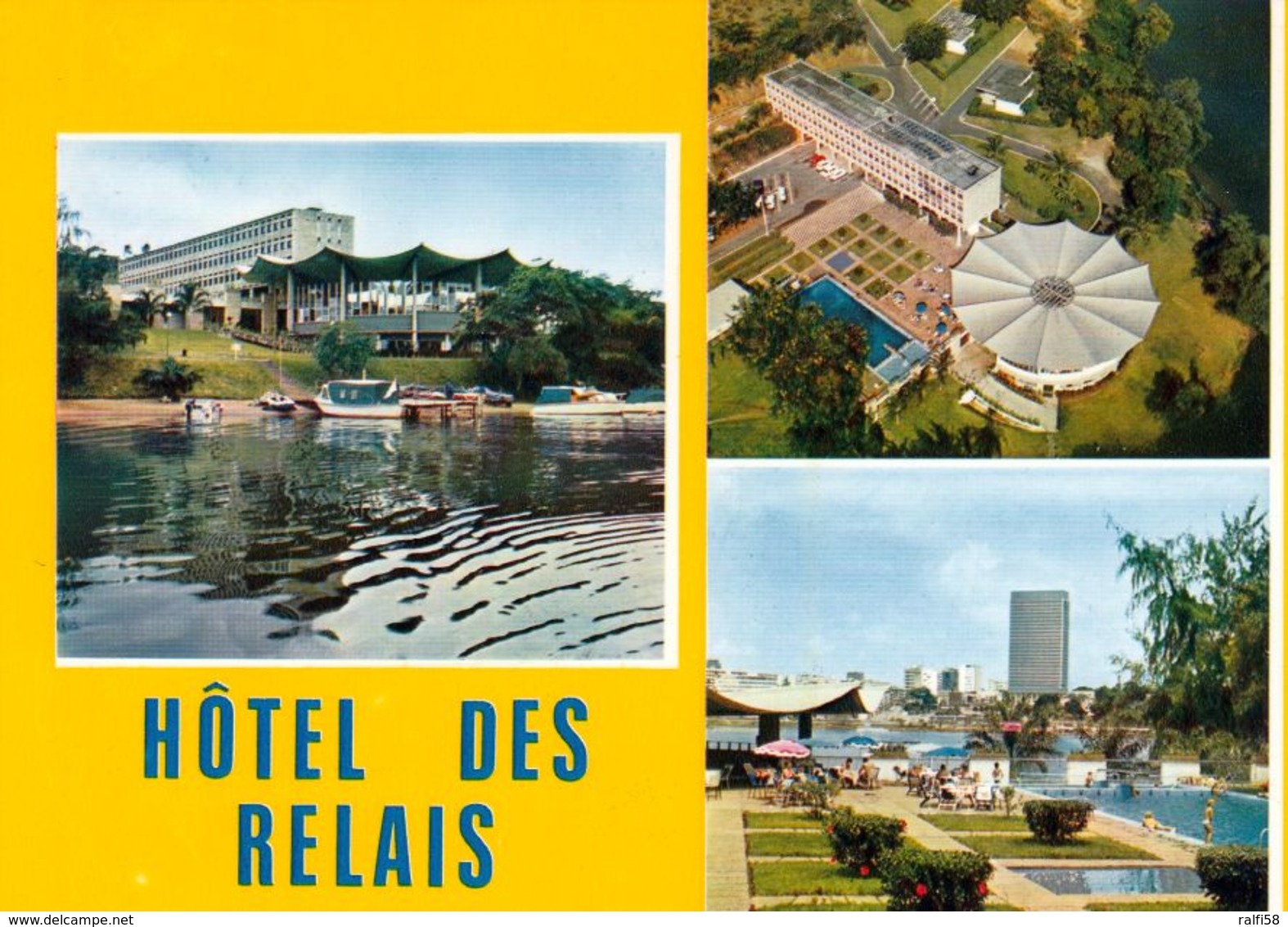 1 AK * Elfenbeinküste Côte D’Ivoire * Abidjan Mit Dem Hôtel Des RELAIS * - Costa De Marfil