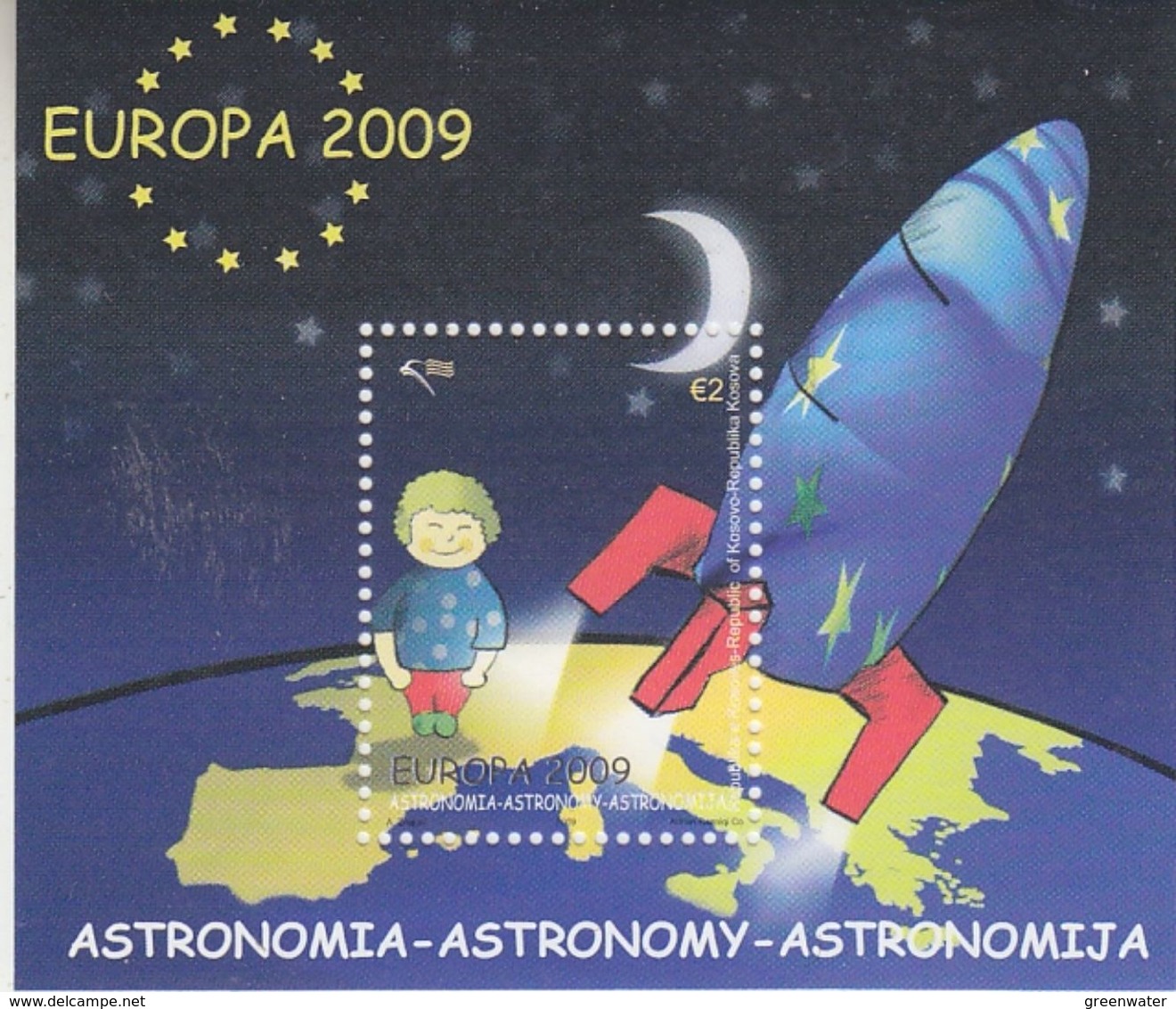 Europa Cept 2009 Kosovo M/s ** Mnh (37954) - 2009