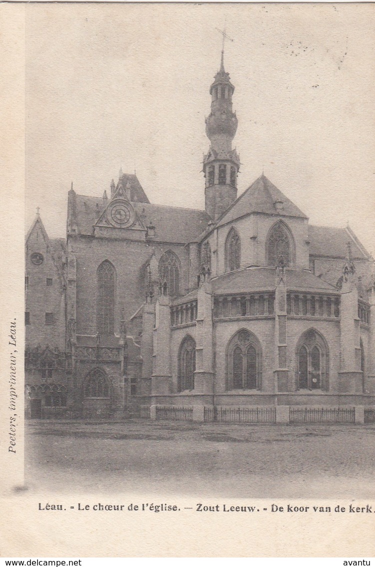 ZOUTLEEUW / HET  KOOR VAN DE KERK 1902 - Zoutleeuw