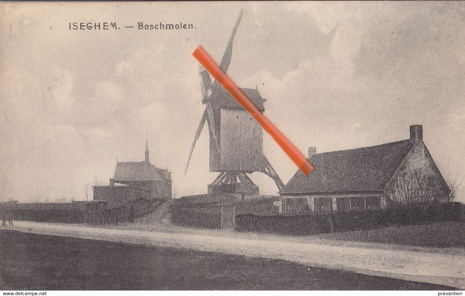 ISEGHEM - BOSCHMOLEN - Superbe Carte - Izegem