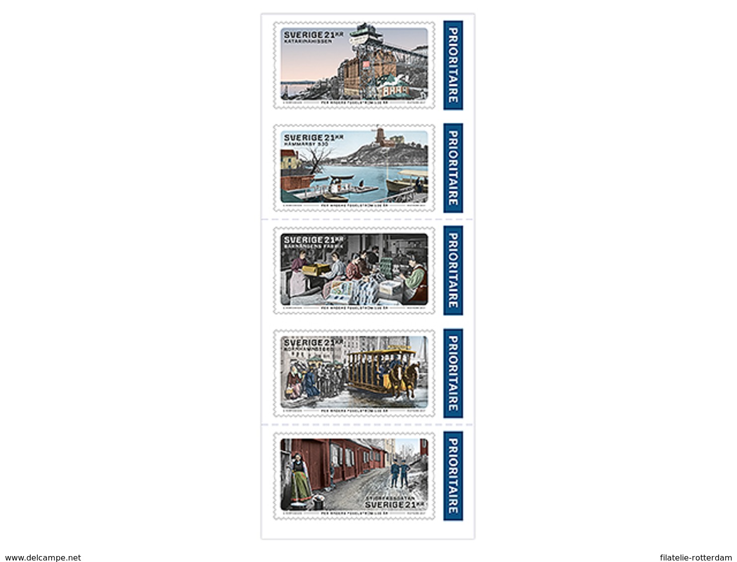 Zweden / Sweden - Postfris / MNH - Complete Set Per Anders Fögelstrom 2018 - Unused Stamps