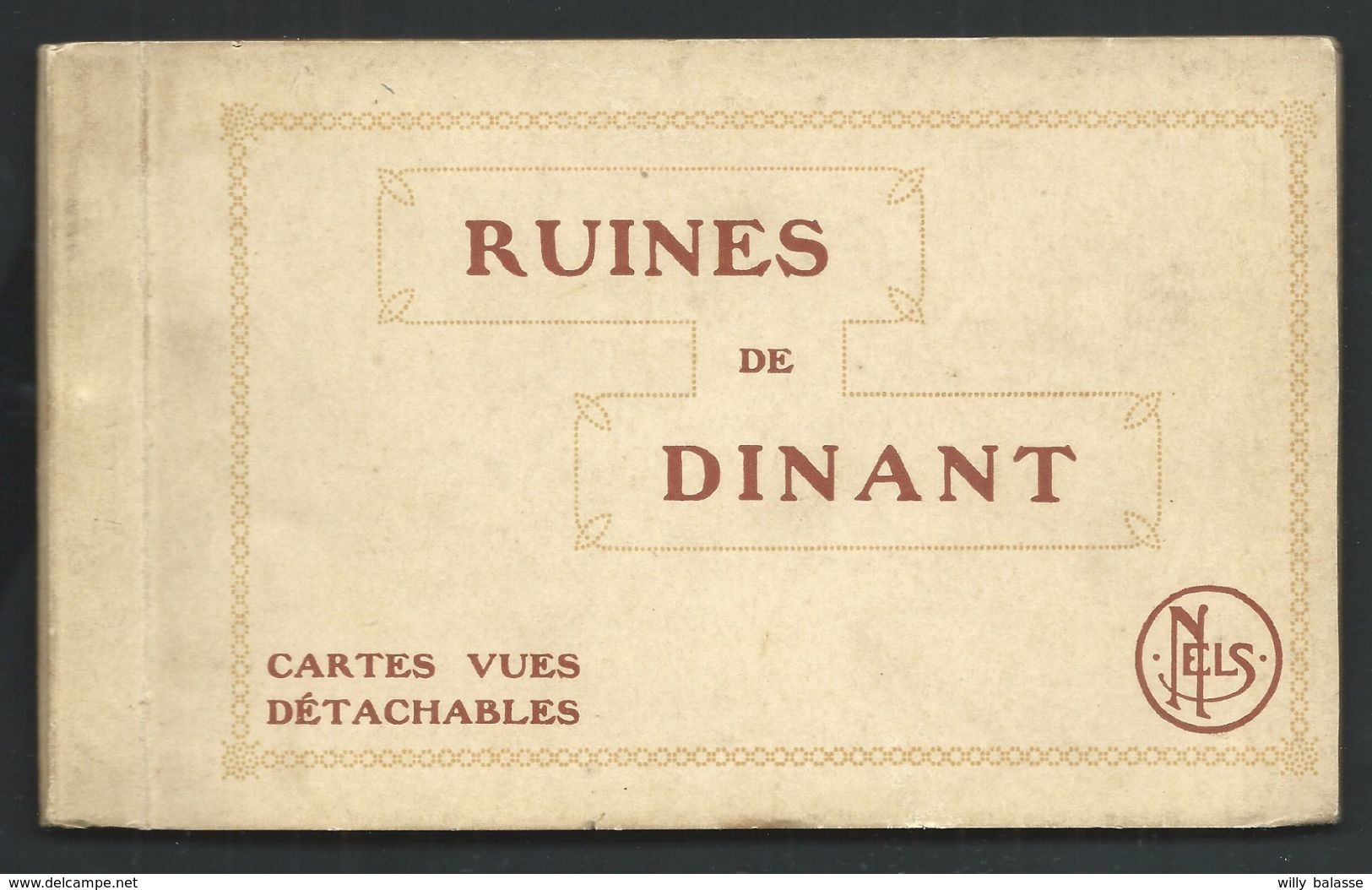 +++ CPA - Carnet De 10 Cartes Vues Détachables - Ruines De DINANT- Guerre - Nels   // - Dinant