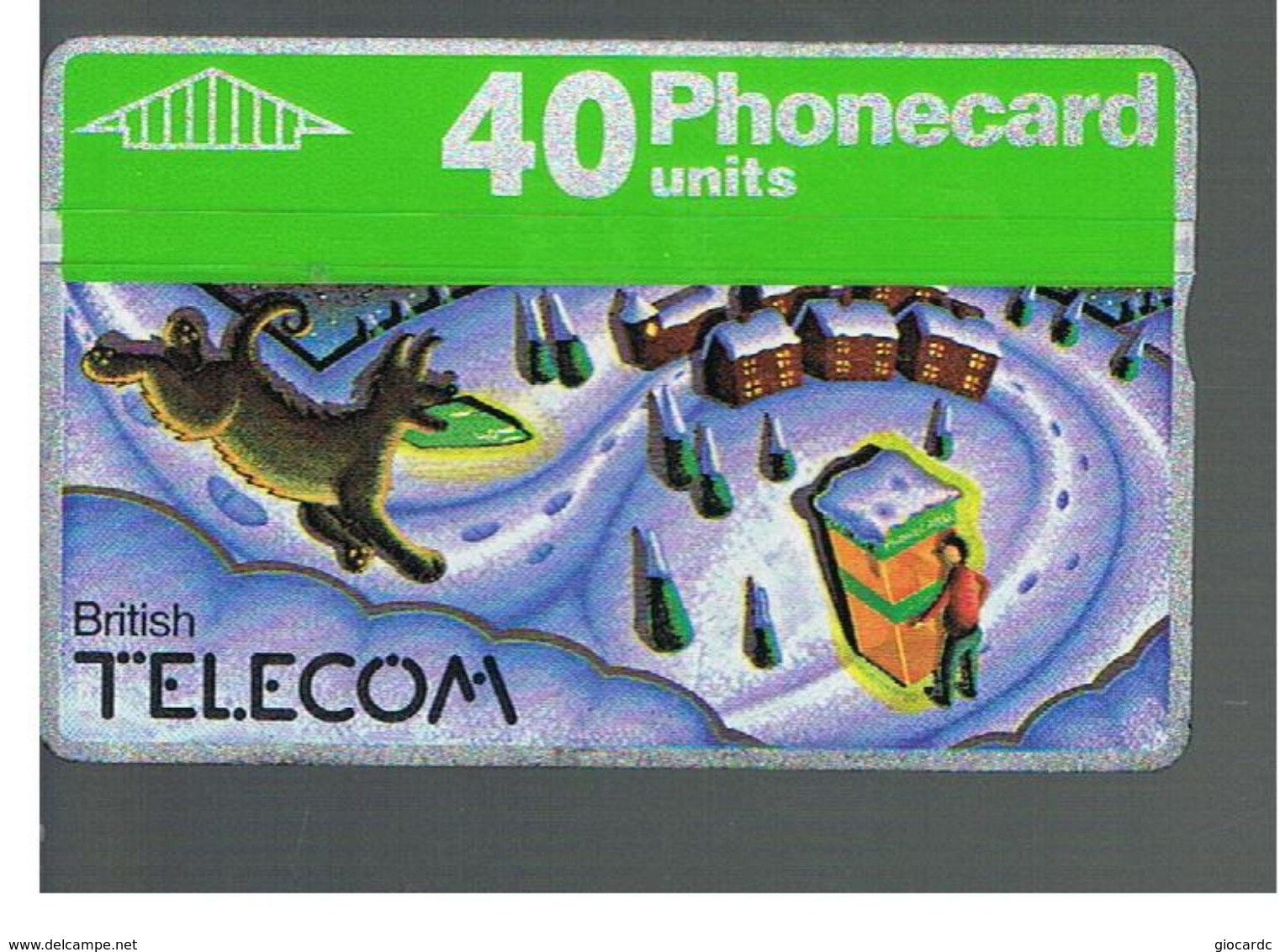 GRAN BRETAGNA (UNITED KINGDOM) - BT -   1990 PHONE BOX  40  -  USED - RIF. 10074 - Other & Unclassified