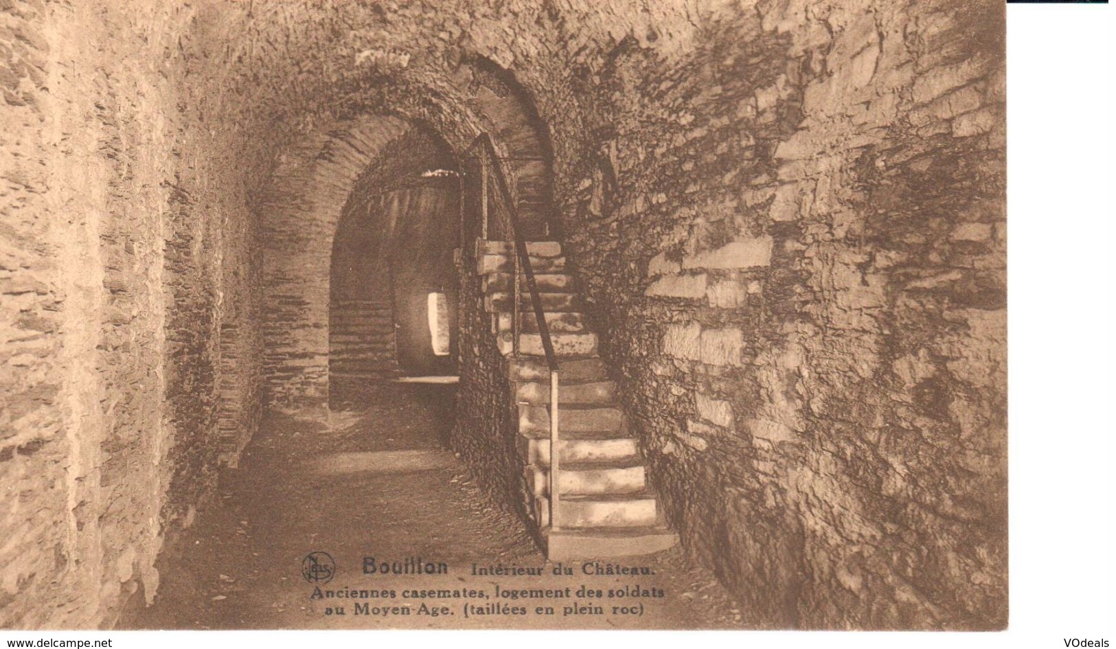 Bouillon - CPA - Intérieur Du Château - Anciennes Casemates - Bouillon