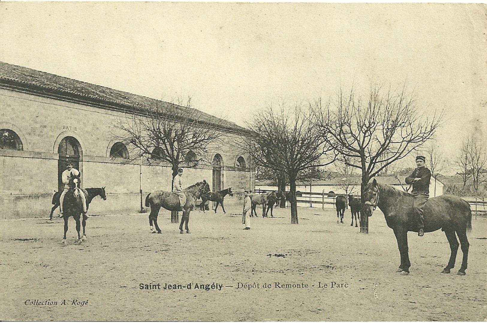 SAINT-JEAN-D' ANGELY  - Dépôt De Remonte - Le Parc - Saint-Jean-d'Angely