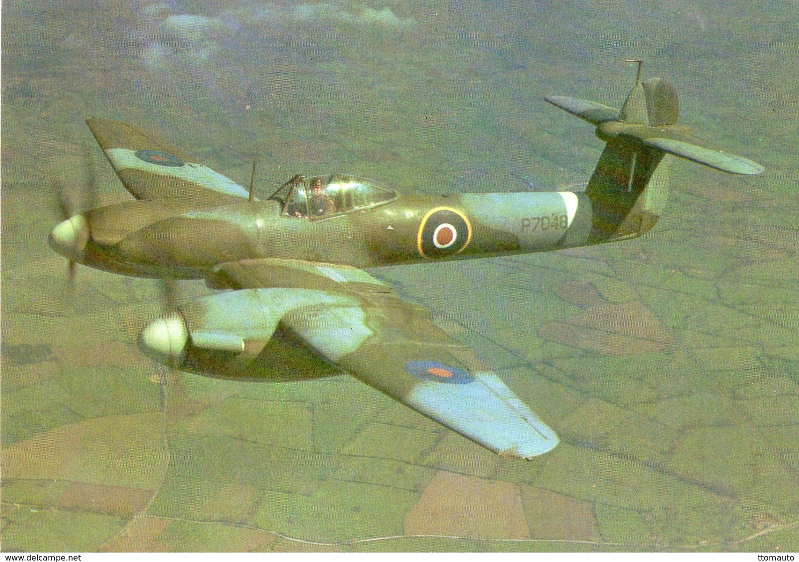 Westland Whirlwind I  -  Chasseur  -  CPM - 1939-1945: 2ème Guerre