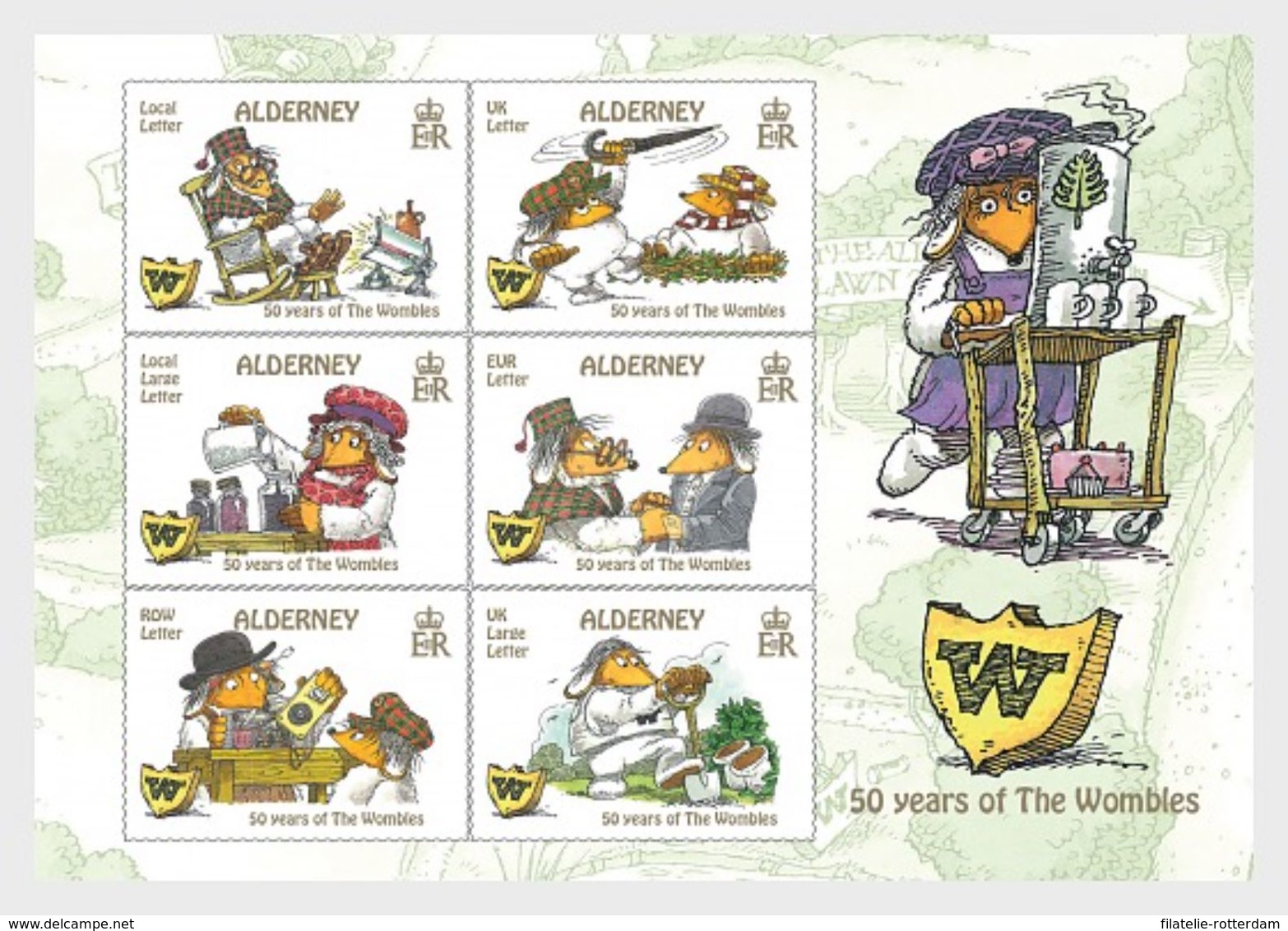 Alderney - Postfris / MNH - Sheet The Wombles 2018 - Alderney