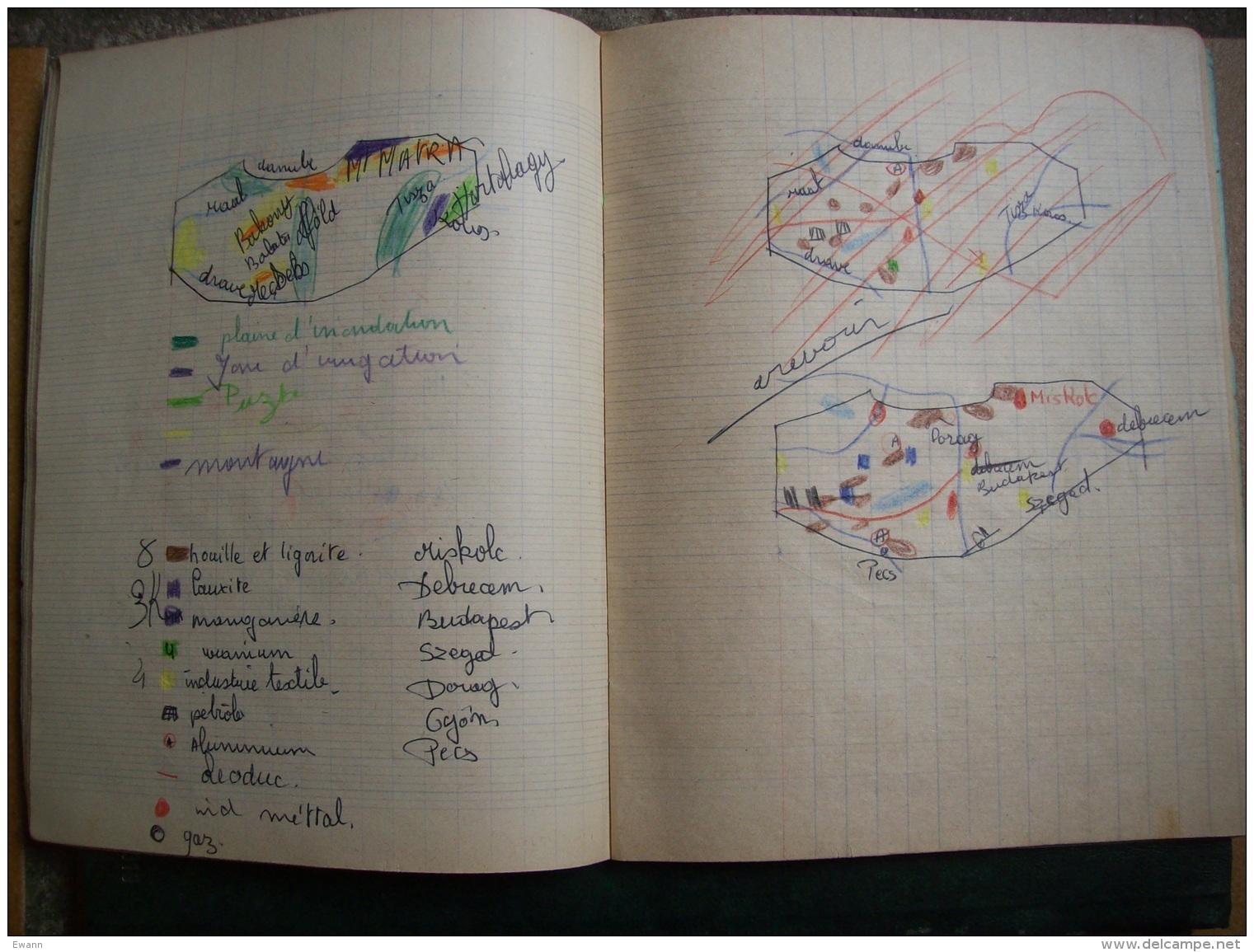 Cahier D'écolier : Publicité Pour Bic- Jacques Anquetil - Cyclisme - Pubblicitari