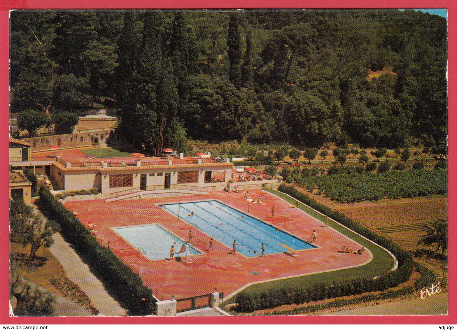 CPM-83- LA VALETTE DU VAR- DOmaine Des GUEULES CASSÉES - Les PISCINES*  **TOP* 2 SCANS* - La Valette Du Var