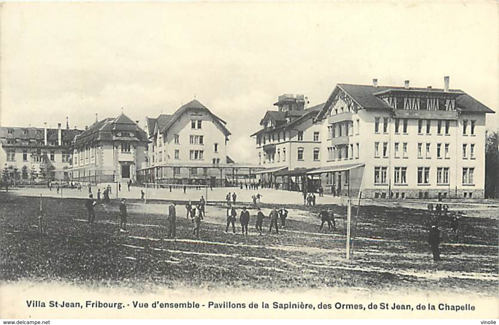 P-18.ma : 1017 : FRIBOURG. VILLA SAINT-JEAN . PAVILLONS DE LA SAPINIERE DES ORMES DE SAINT-JEAN DE LA CHAPELLE - Chapelle