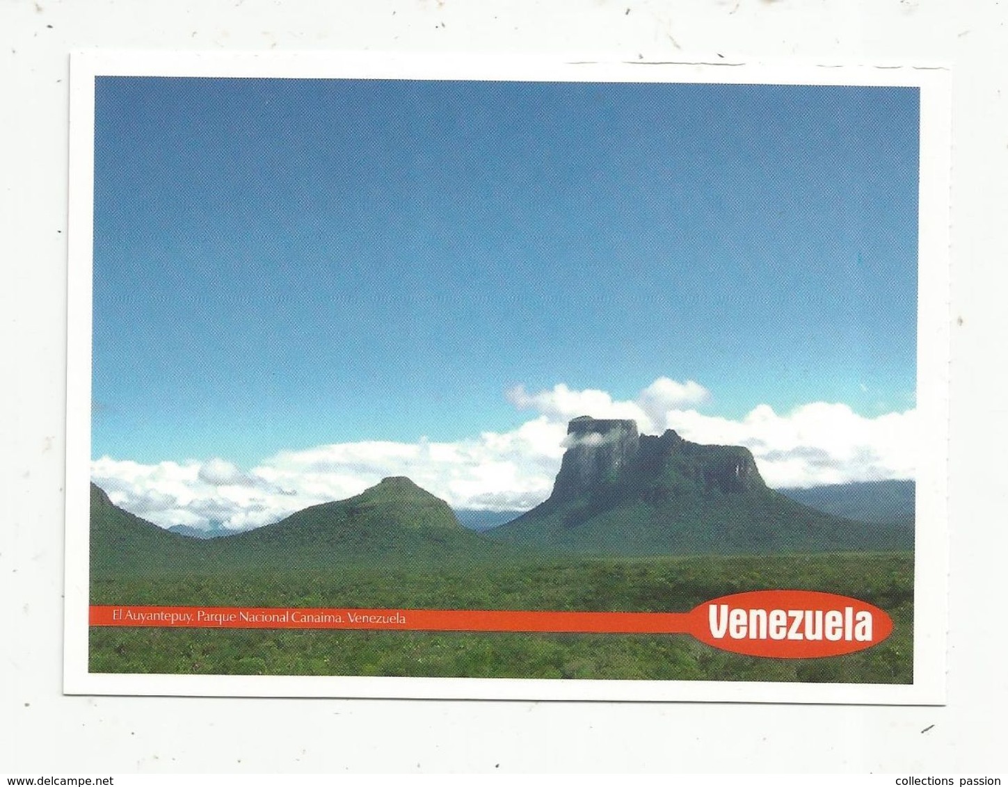 Cp , VENEZUELA , EL AUYANTEPUY , PARQUE NACIONAL CANAIMA ,vierge - Venezuela