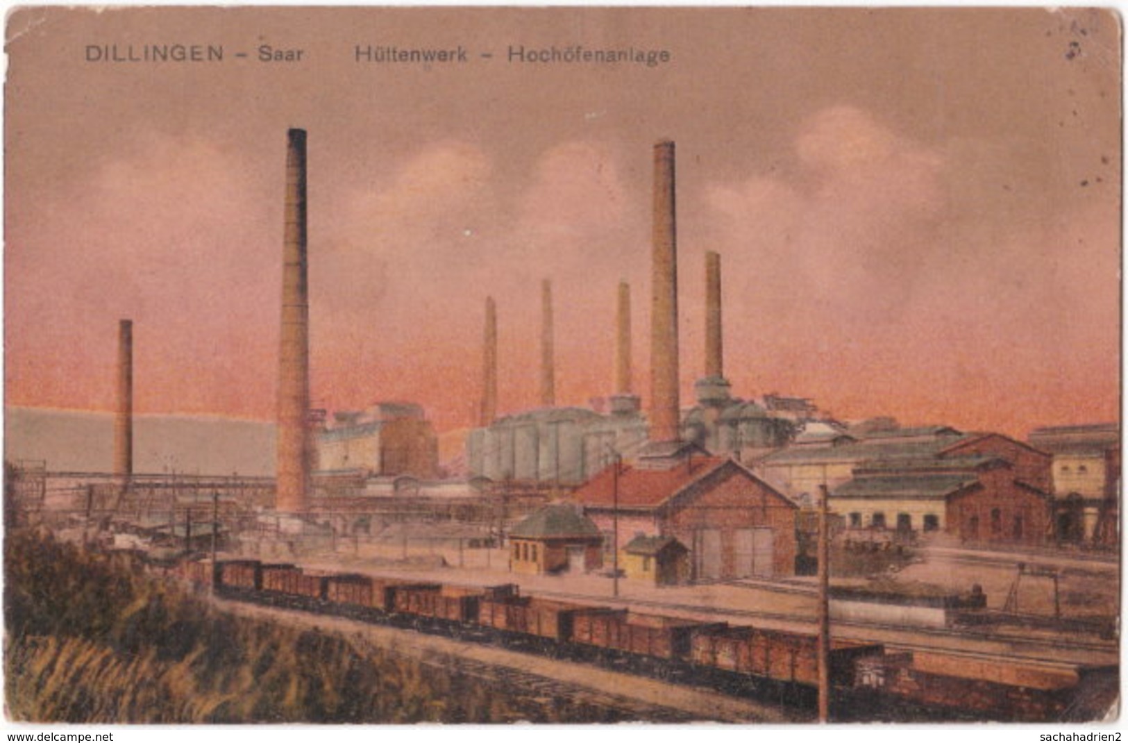 DILLINGEN. Hüttenwerk. Hochöfenanlage - Autres & Non Classés