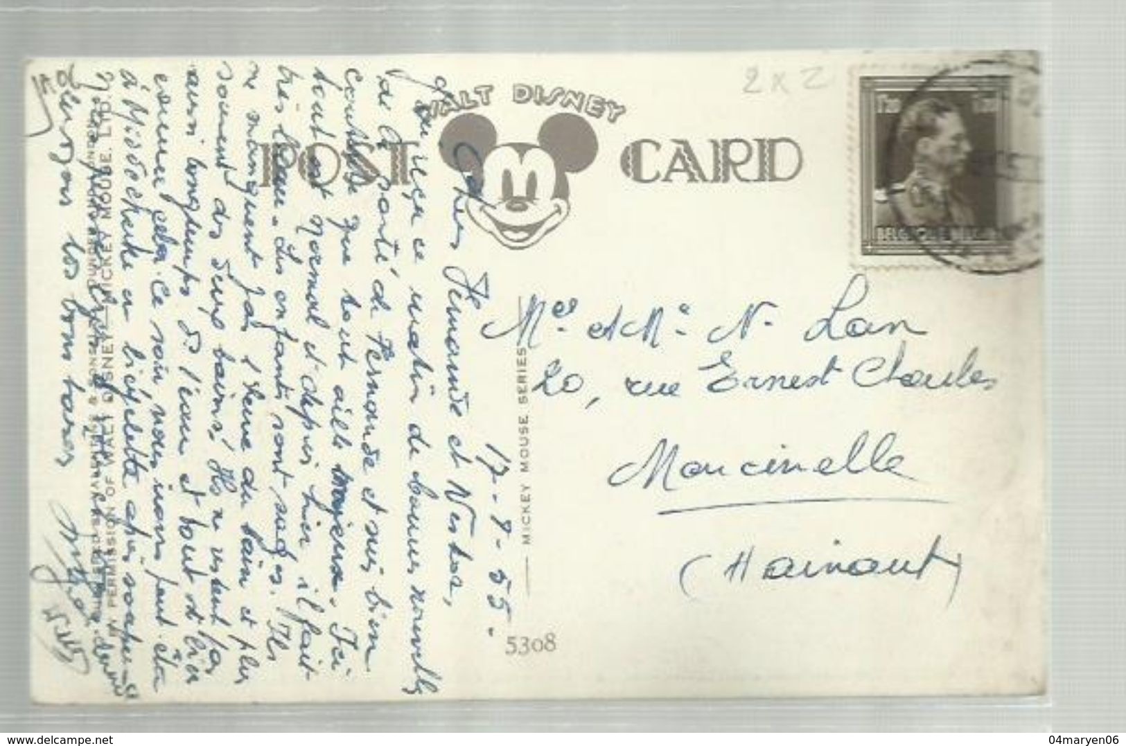 -* DONALD  DUC   *--""NOW THINS ARE  UNDER CONTROL .I'VE TIME TO WRITE TO YOU  ! "" . - Disneyworld