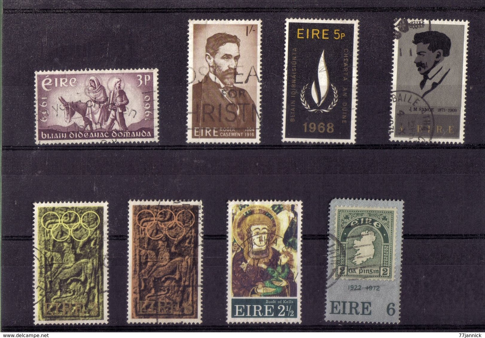 LOT DE TIMBRES  OBLITERE - Collections, Lots & Series