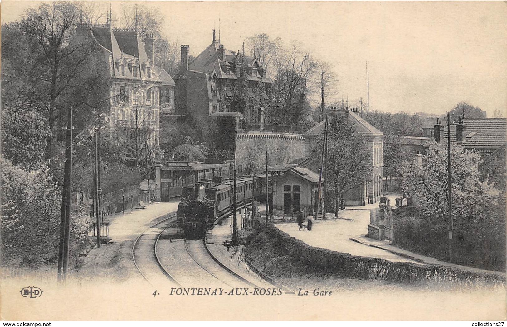 92-FONTENAY-AUX-ROSES- LA GARE - Fontenay Aux Roses