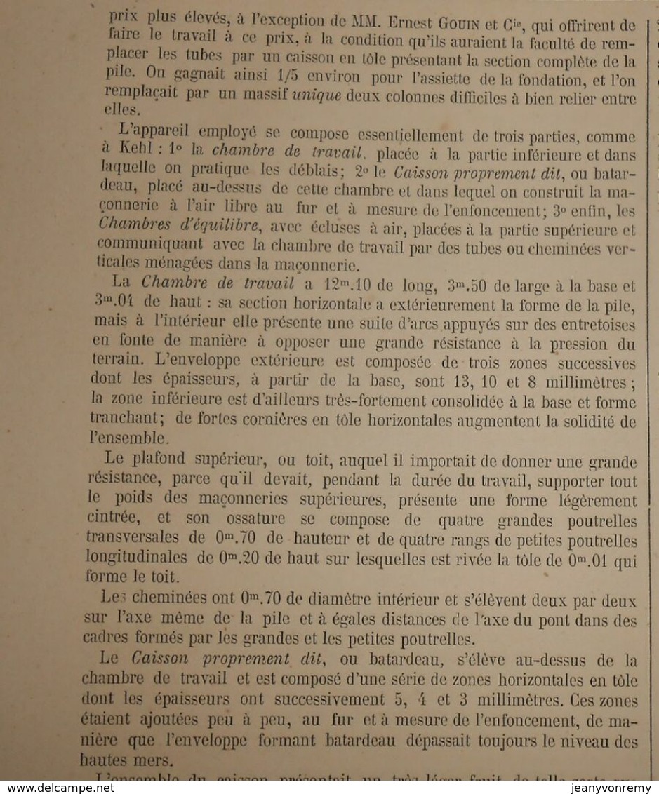 Plan de Fabrique de graisses pour voitures et huiles minérale à Ivry. Seine. Exploitées par M. Haentjens et Cie. 1866