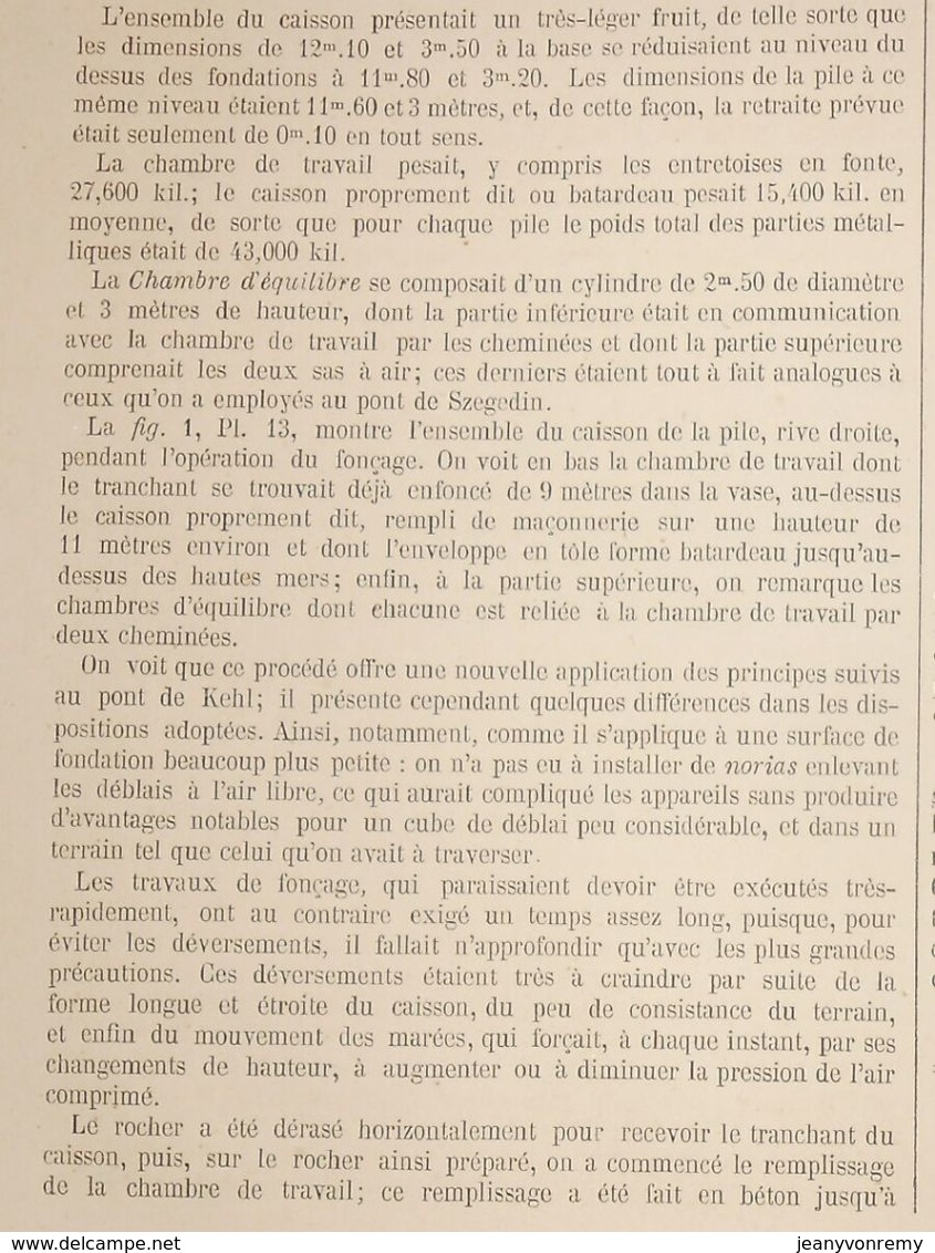 Plan de Fabrique de graisses pour voitures et huiles minérale à Ivry. Seine. Exploitées par M. Haentjens et Cie. 1866