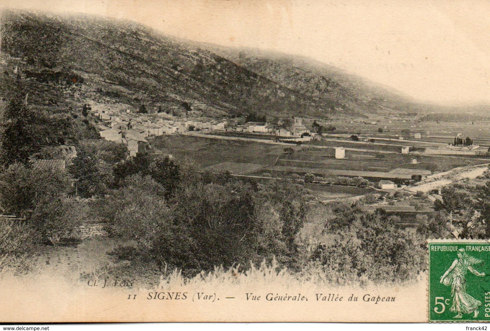 83. Signes. Vallée Générale, Vallée Du Gapeau - Signes