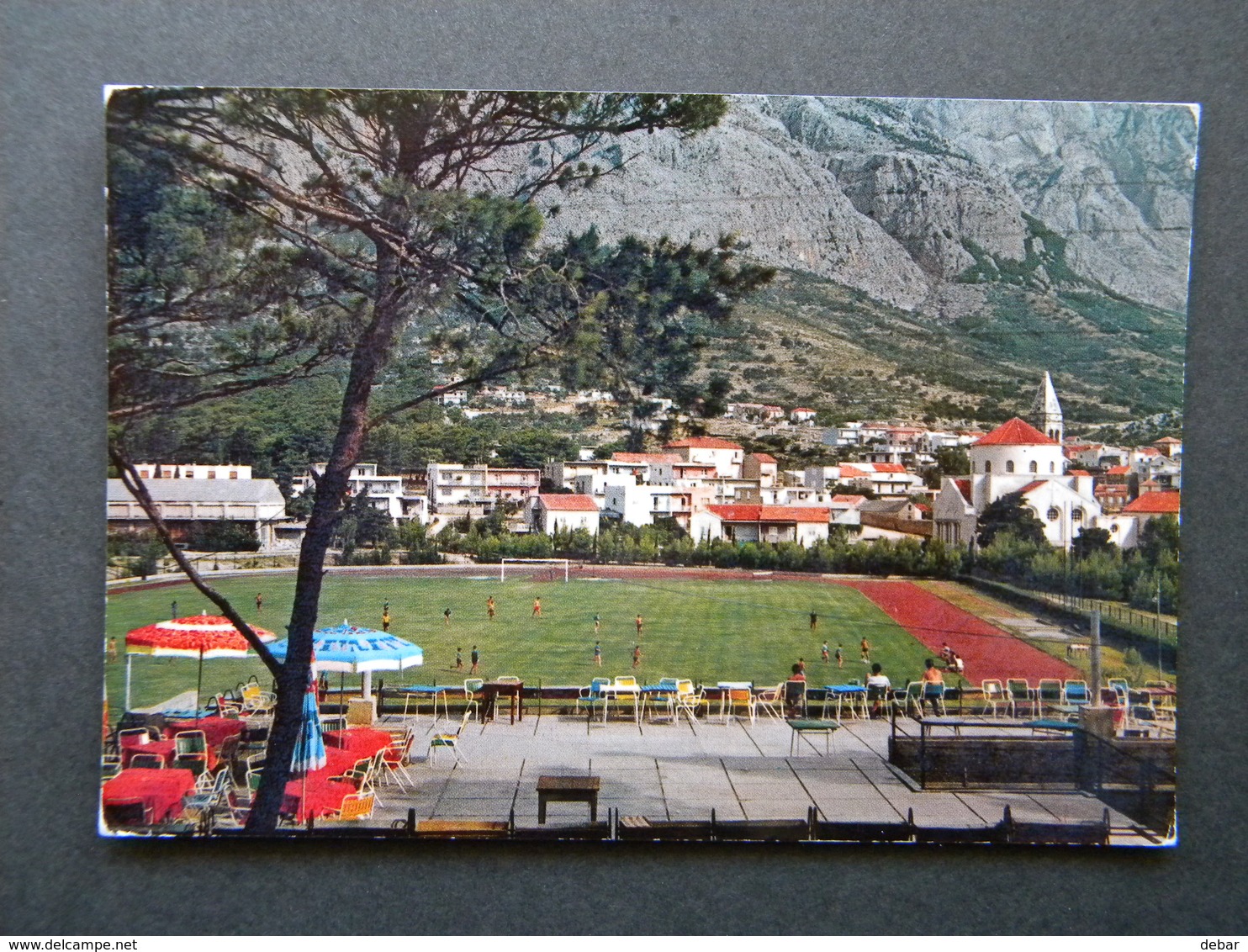 CROATIA - MAKARSKA  -1971 -soccer Field - Croatia