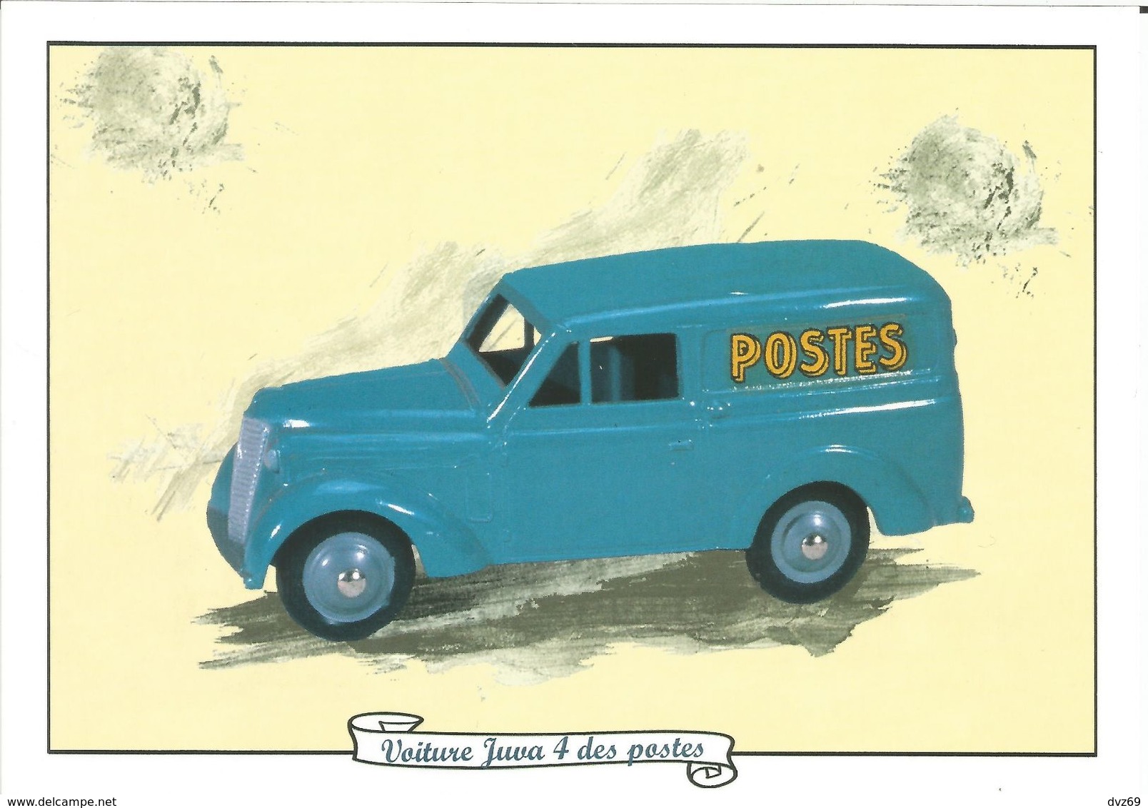 Carte Pré-timbrée 2016, Neuve, Voiture Juva 4 Des Postes - Prêts-à-poster: Other (1995-...)