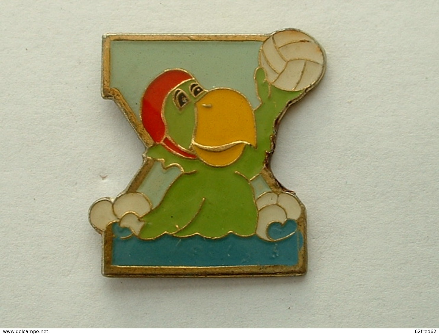 PIN'S JEUX PANAMERICAINS 1987 - PERROQUET - PARROT - WATERPOLO - VERSION EPOXY - Wasserball