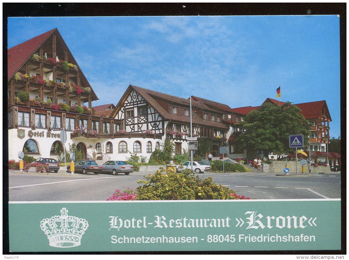 CPM Neuve Allemagne FRIEDRICHSHAFEN Hôtel Restaurant " Kröne " - Friedrichshafen