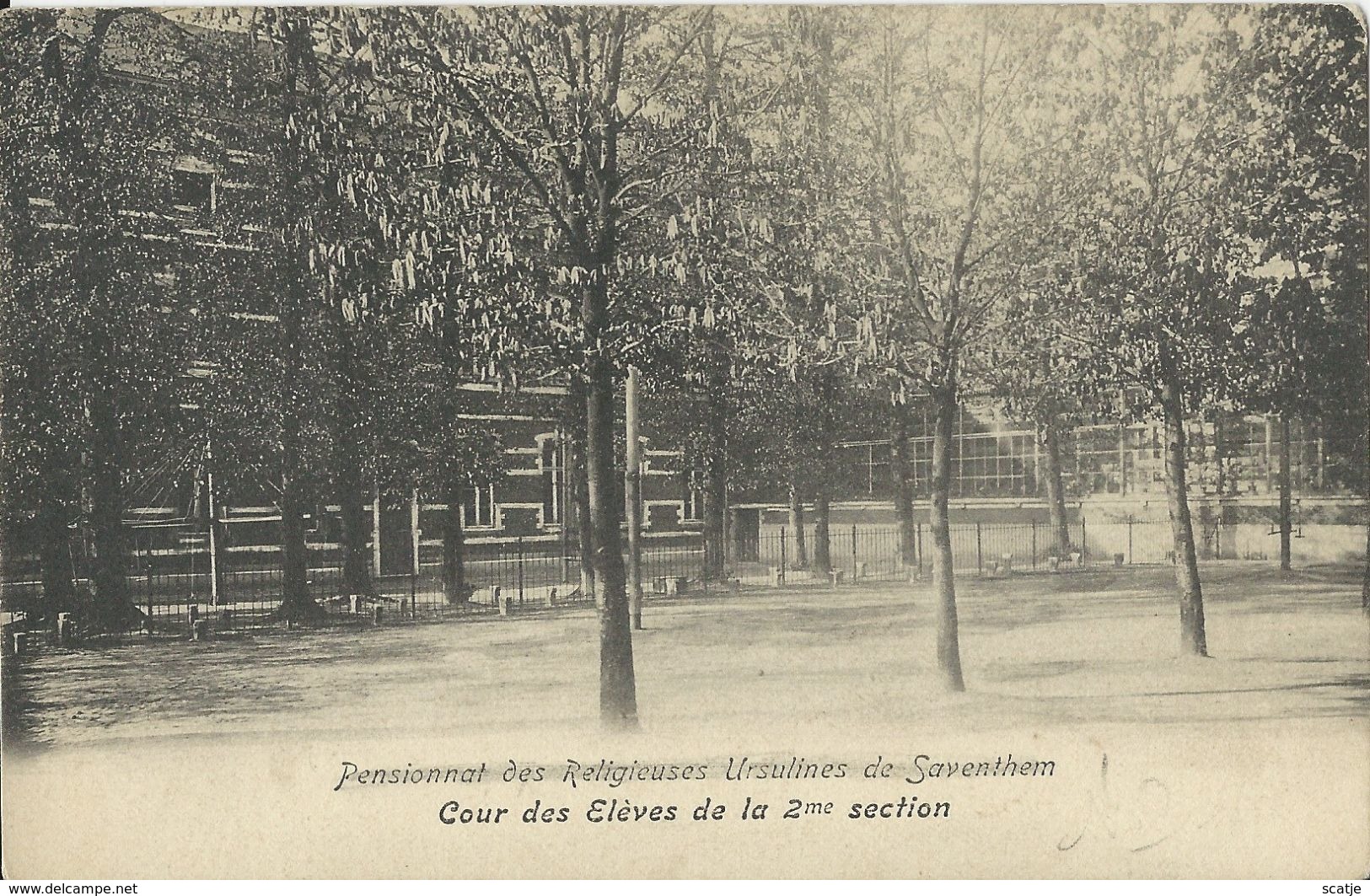 Saventhem     Pensionnat Des Religeuses Ursulines   -   1900 - Zaventem