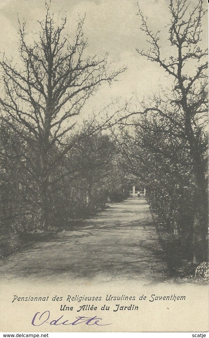 Saventhem     Pensionnat Des Religeuses Ursulines   -   1900 - Zaventem