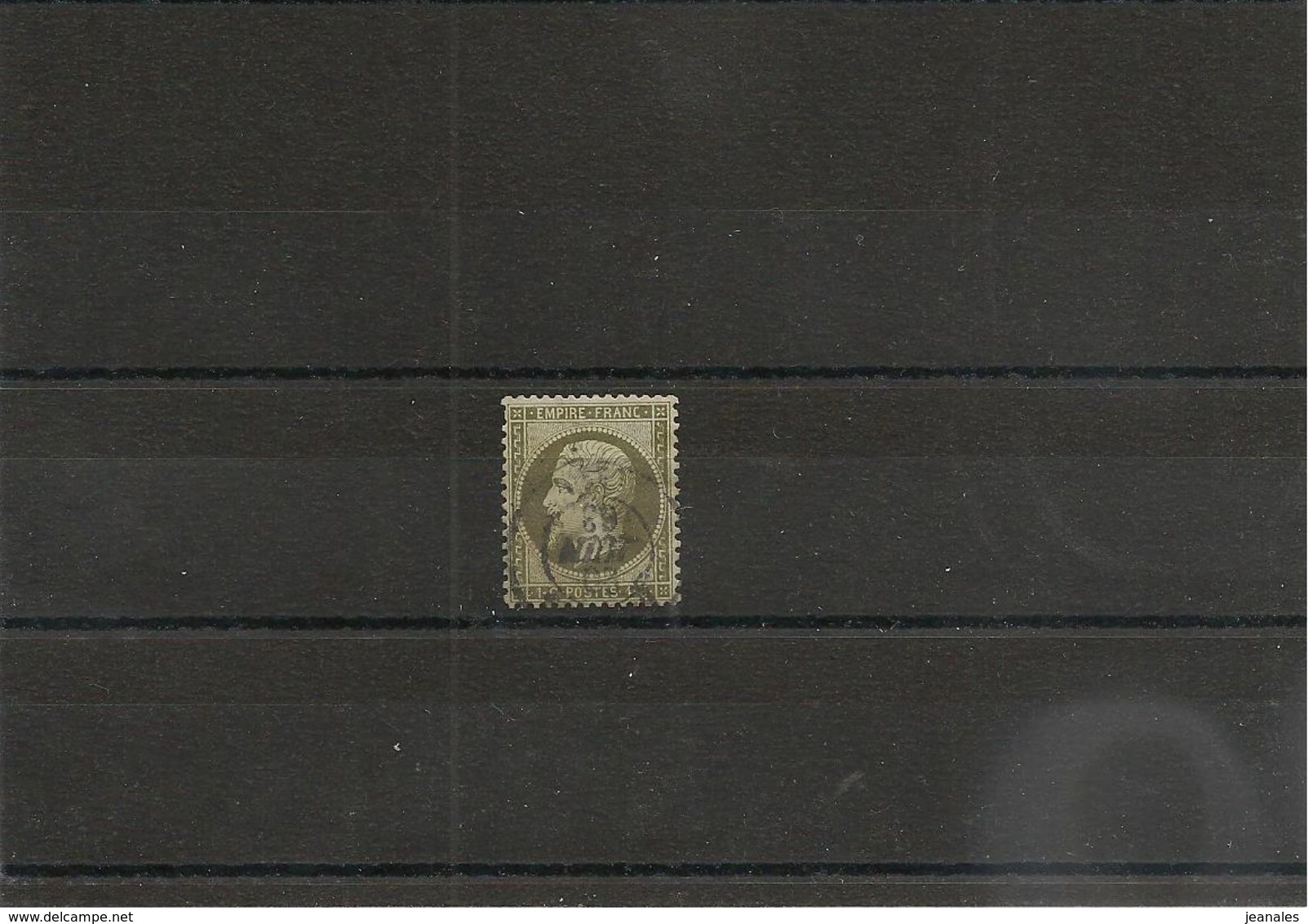 FRANCE  1862 Napoléon III N° Y/T : 19 Ob  Côte : 45,00 € - 1862 Napoléon III