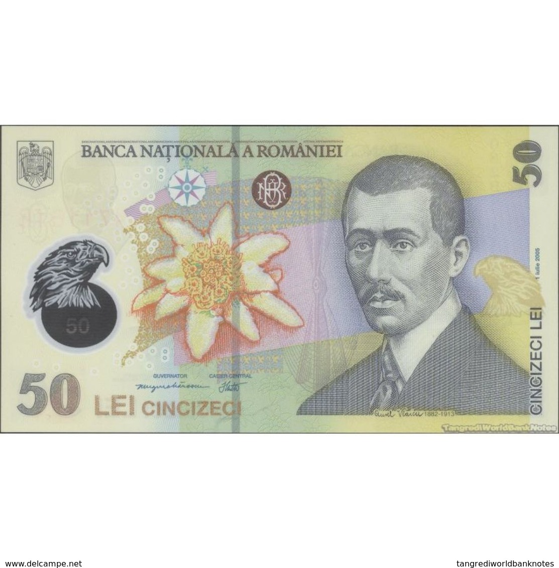 TWN - ROMANIA 120g - 50 Lei 1.7.2005 (2017) Polymer - Prefix 1G UNC - Roemenië