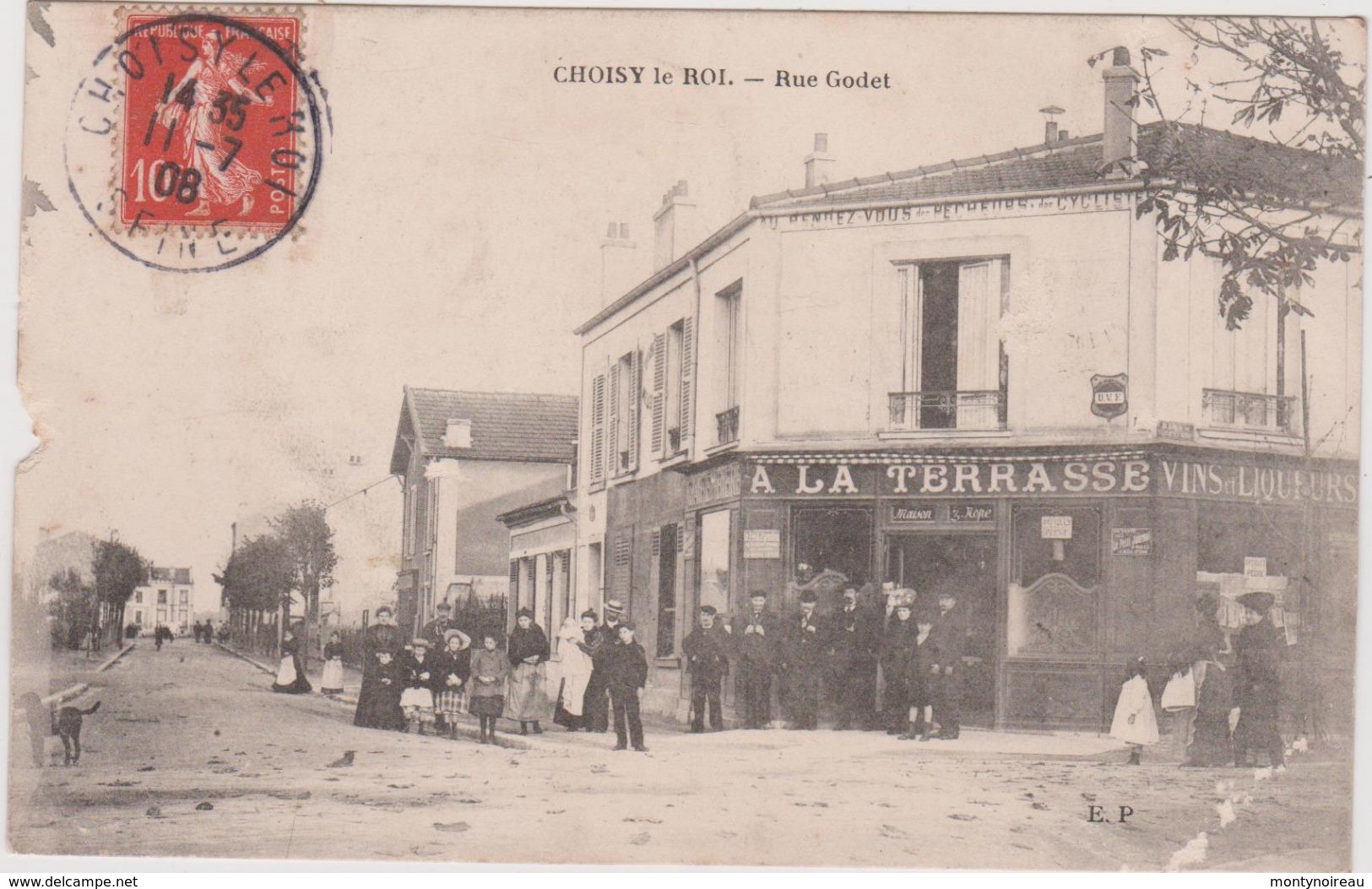 Val De  MArne  : CHOISY  Le  Roy  :   Rue  Godet - Choisy Le Roi