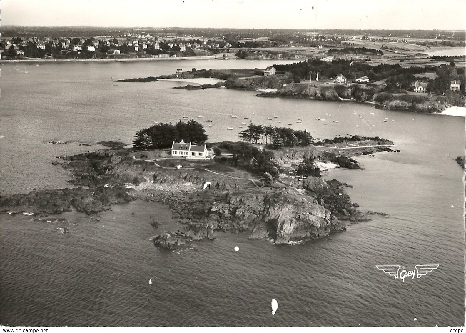 CPSM Lancieux Vue Aérienne L'Ile De L'Islet - Lancieux