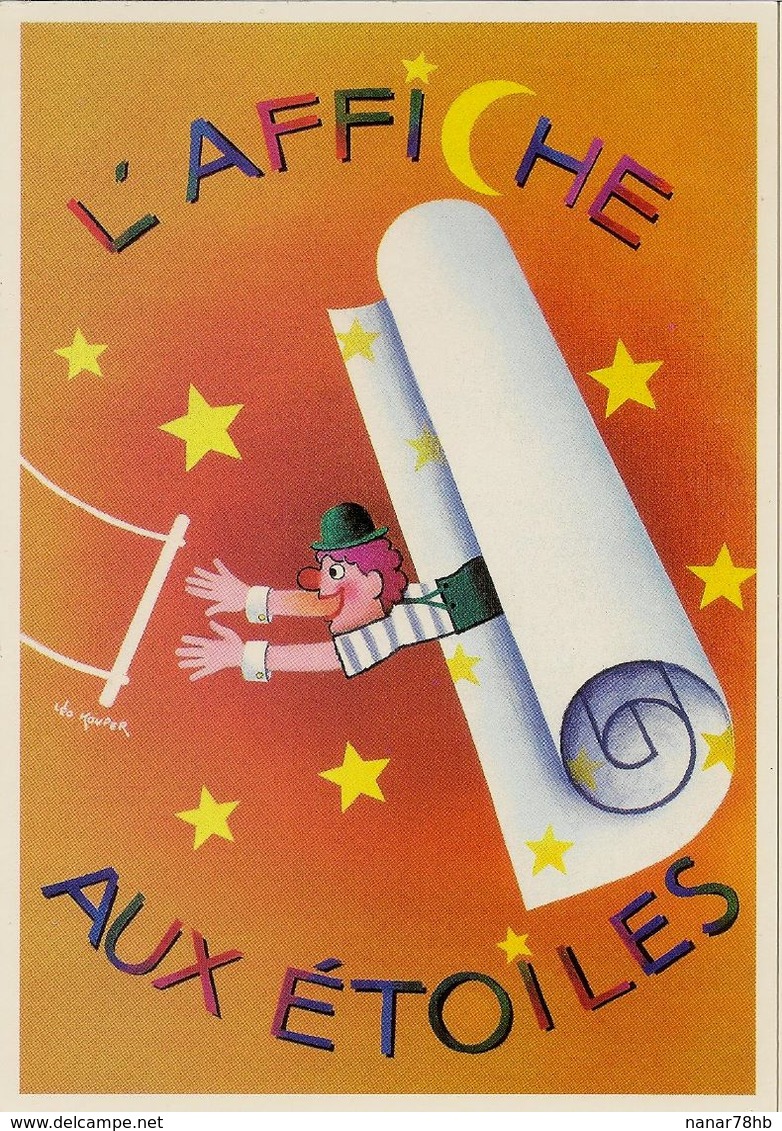 CPM L'affiche Aux étoiles, Maquette De L'affiche Des 3 Expositions - Kouper