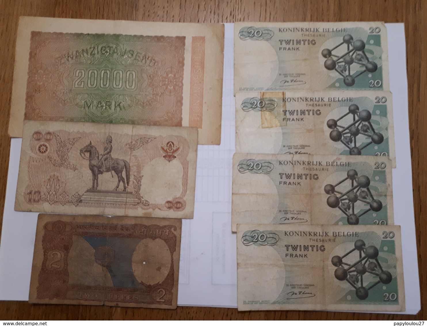 Lot De 12 Billets Du Monde - Lots & Kiloware - Banknotes