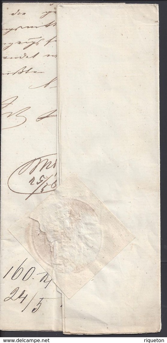 TCHECOSLOVAQUIE - Lettre De Brunn Du 23 Mai 1861 Pour Freuvaldau - Cachet De Brno -  B/TB - - ...-1918 Préphilatélie