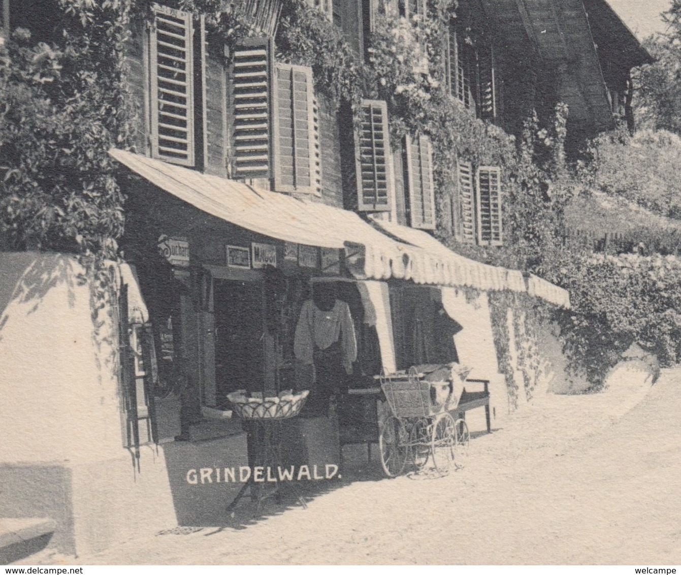 OUDE POSTKAART ZWITSERLAND  -  SCHWEIZ - SUISSE -   GRINDELWALD - ED. SYNNBERG/LUZERN - Grindelwald