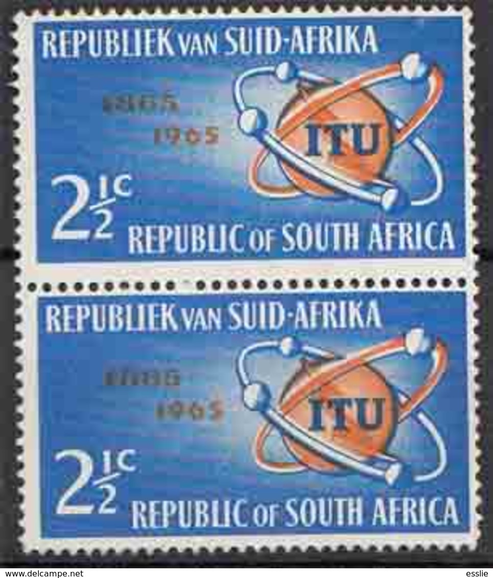 South Africa RSA - 1965 - Centenary Of The ITU - Neufs