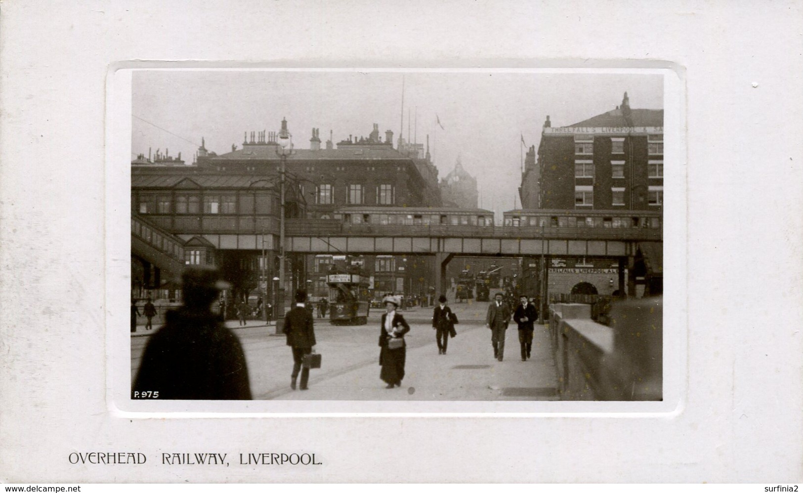 MERSEYSIDE - LIVERPOOL - OVERHEAD RAILWAY  RP  Me730 - Liverpool