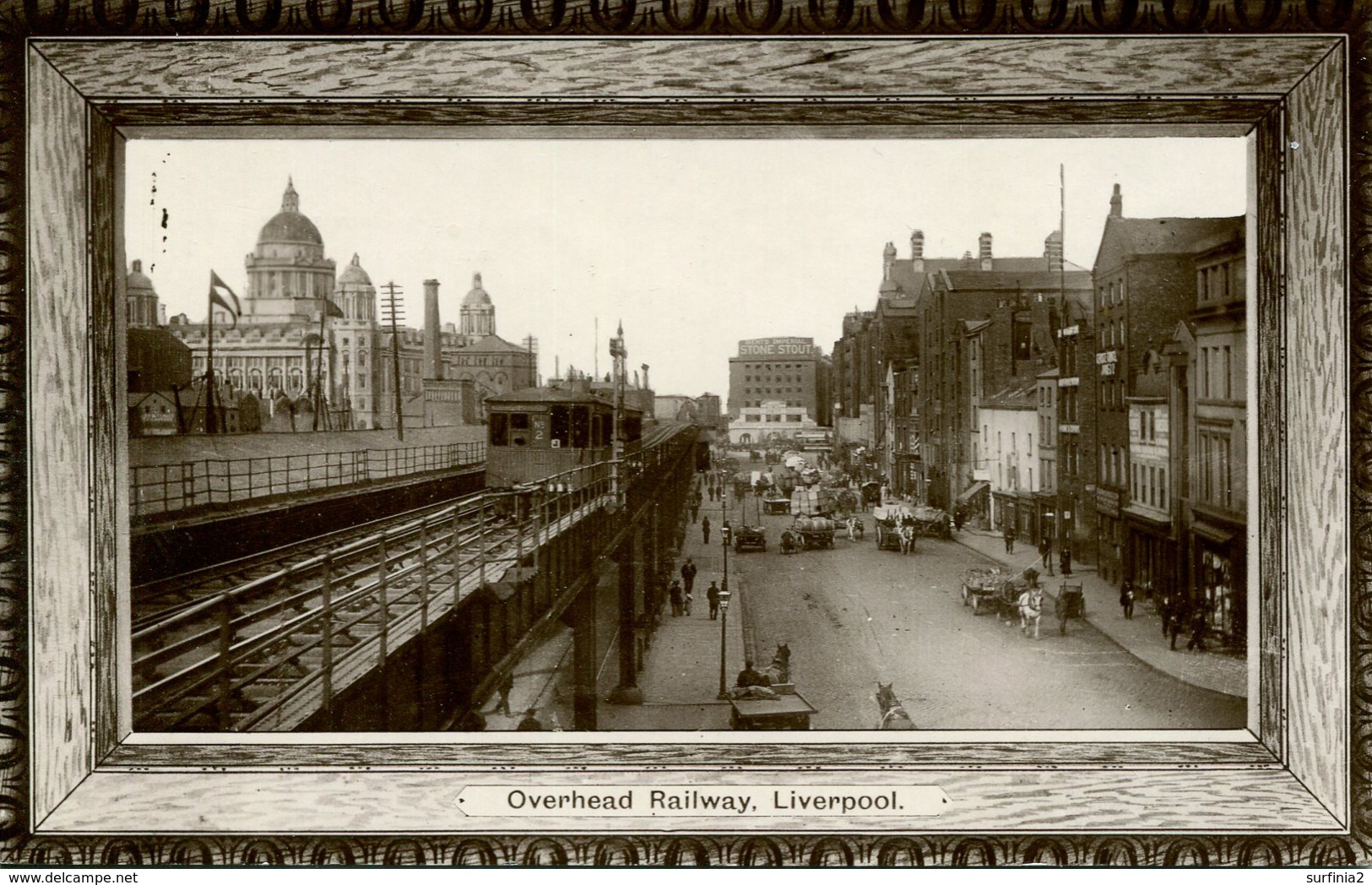 MERSEYSIDE - LIVERPOOL - OVERHEAD RAILWAY  RP  Me731 - Liverpool