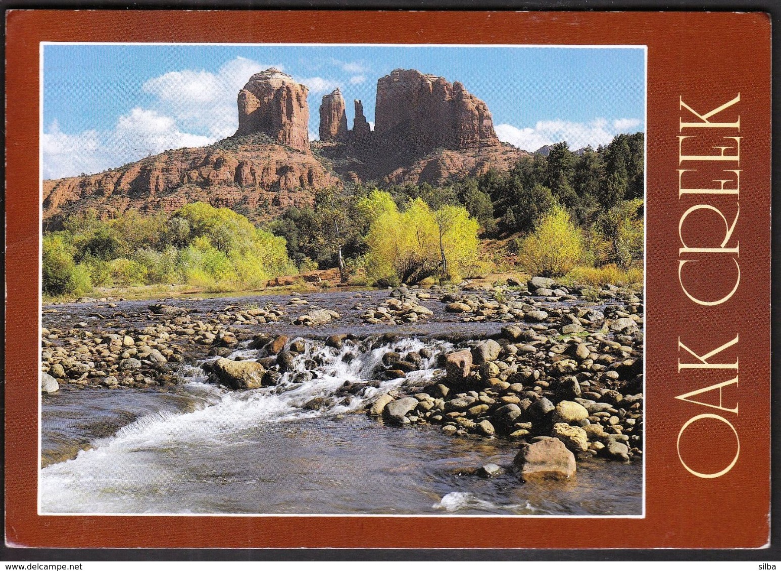 USA United States Grand Canyon 1987 / Oak Creek And Courthouse Rock - Sedona