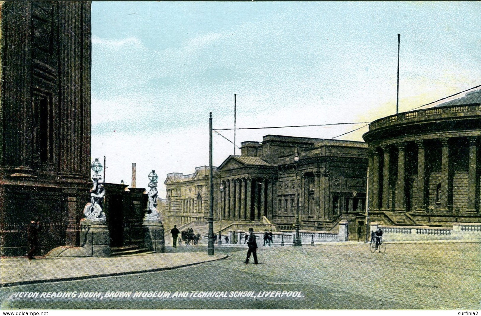 MERSEYSIDE - LIVERPOOL - PICTON READING ROOM, BROWN MUSEUM AND TECHNICAL SCHOOL Me734 - Liverpool