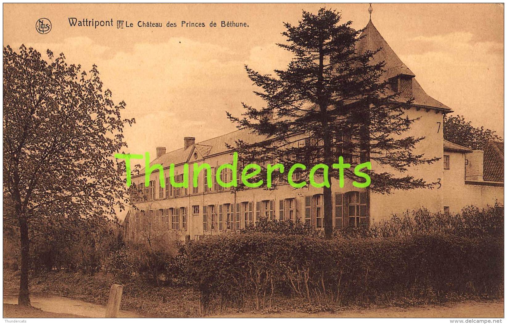 CPA WATTRIPONT LE CHATEAU DES PRINCES DE BETHUNE - Frasnes-lez-Anvaing