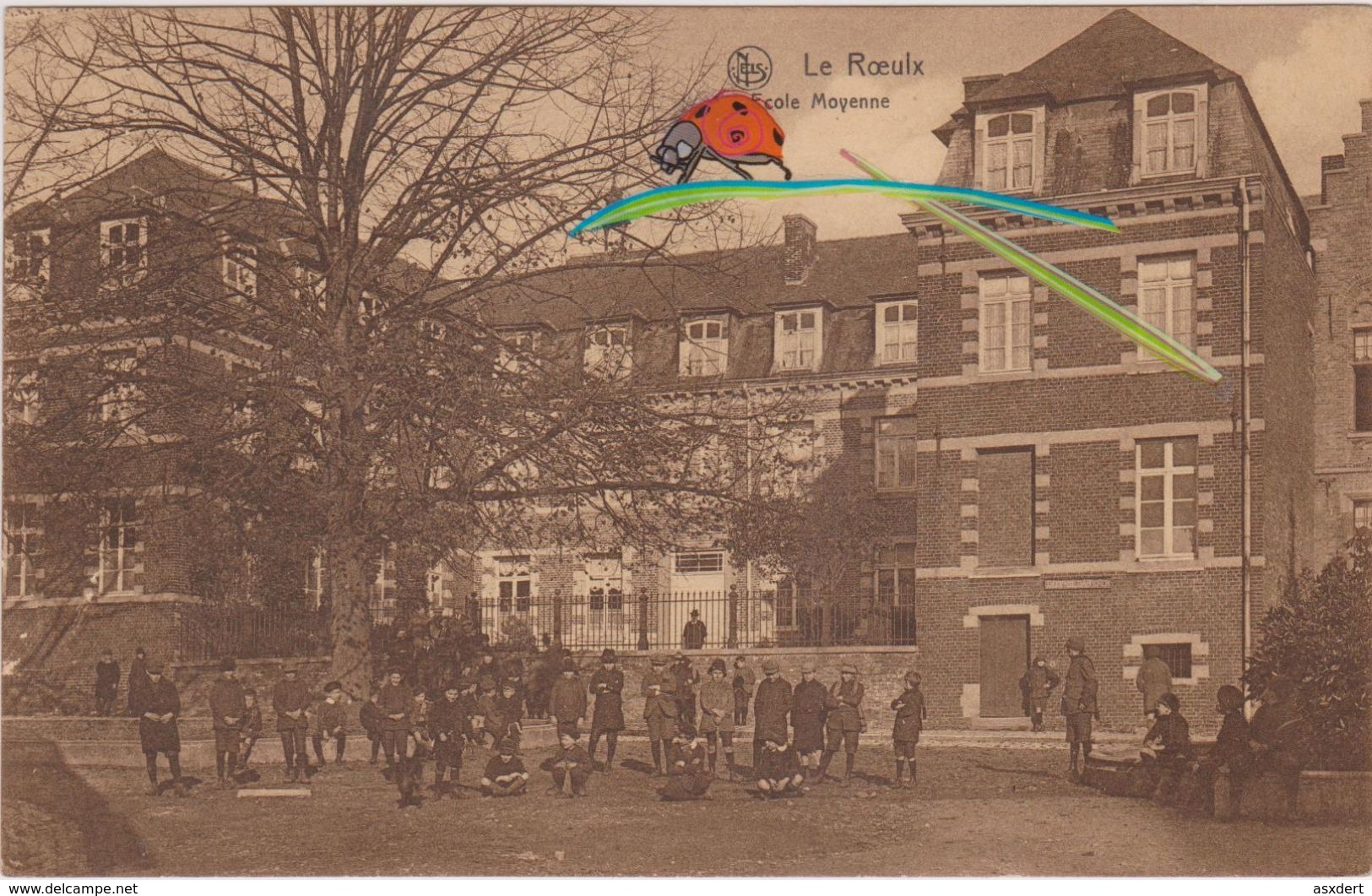 LE ROEULX - Ecole Moyenne 1930 - Le Roeulx