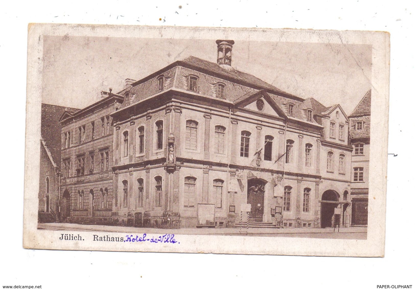 5170 JÜLICH, Rathaus, 1920 - Juelich