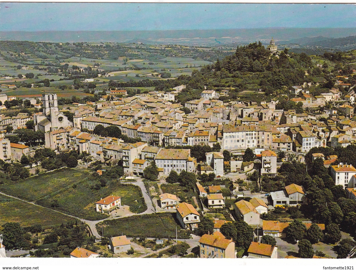 FORCALQUIER VUE GENERALE (dil347) - Forcalquier