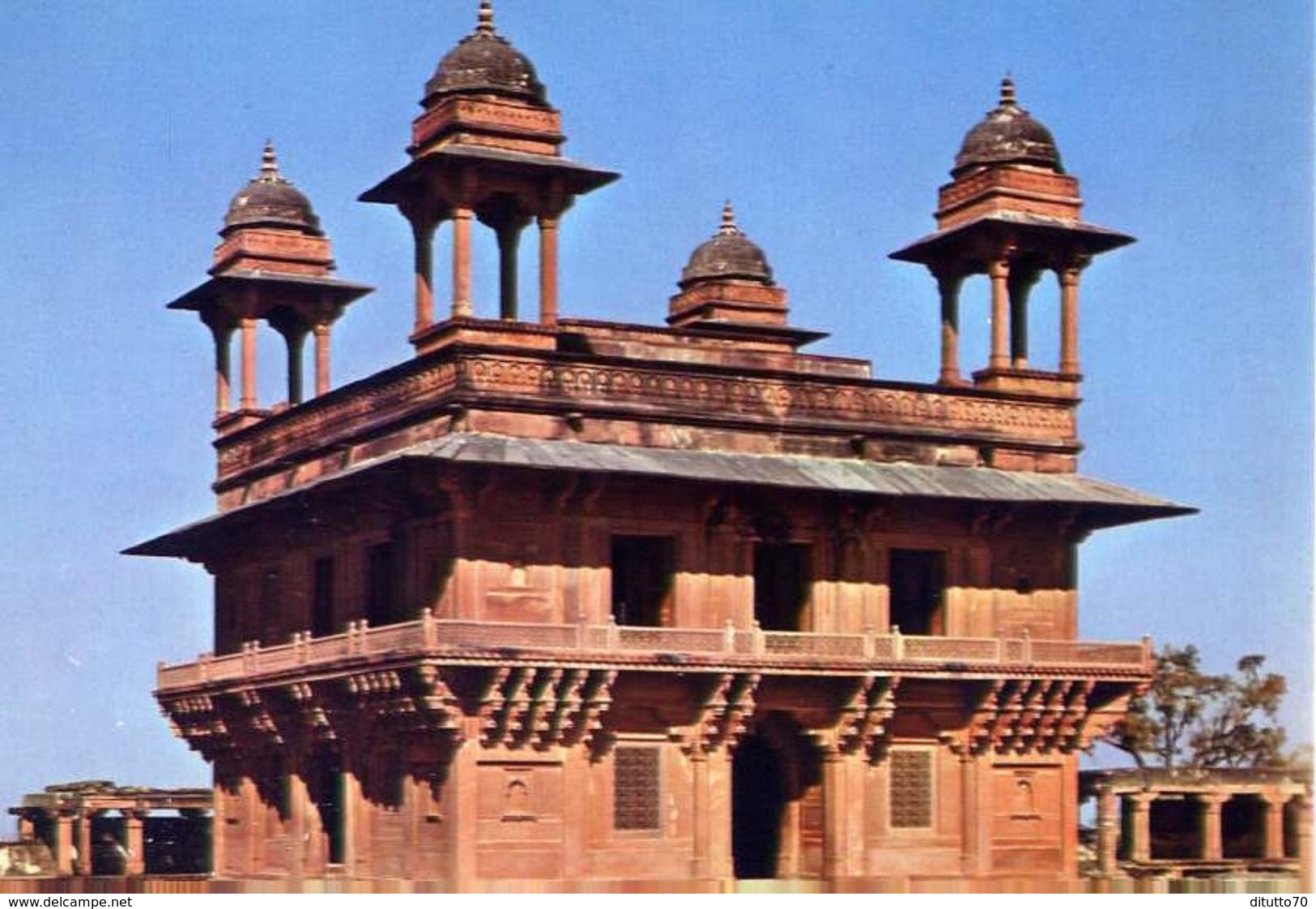 Fatehpur Sikri - Diwan I Khas - General View - Formato Grande Non Viaggiata – E 3 - India