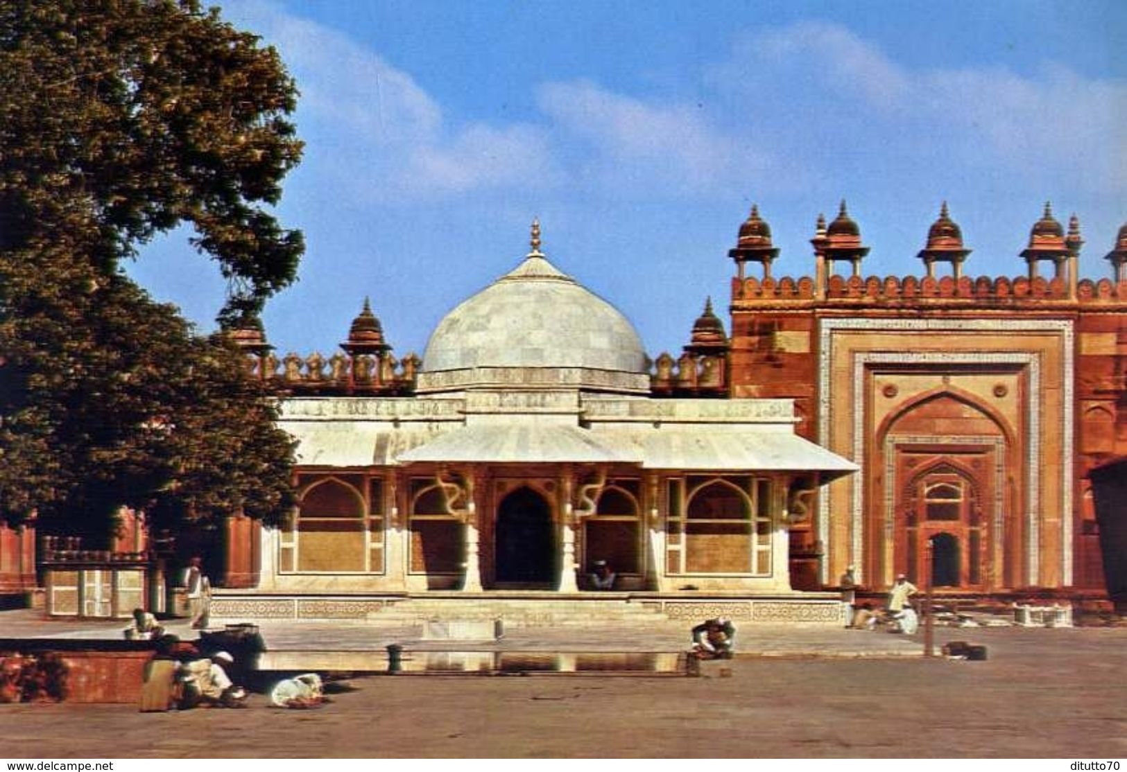 Fatehpur Sikri - The Tomb Of Salim Chisti - Formato Grande Non Viaggiata – E 3 - India