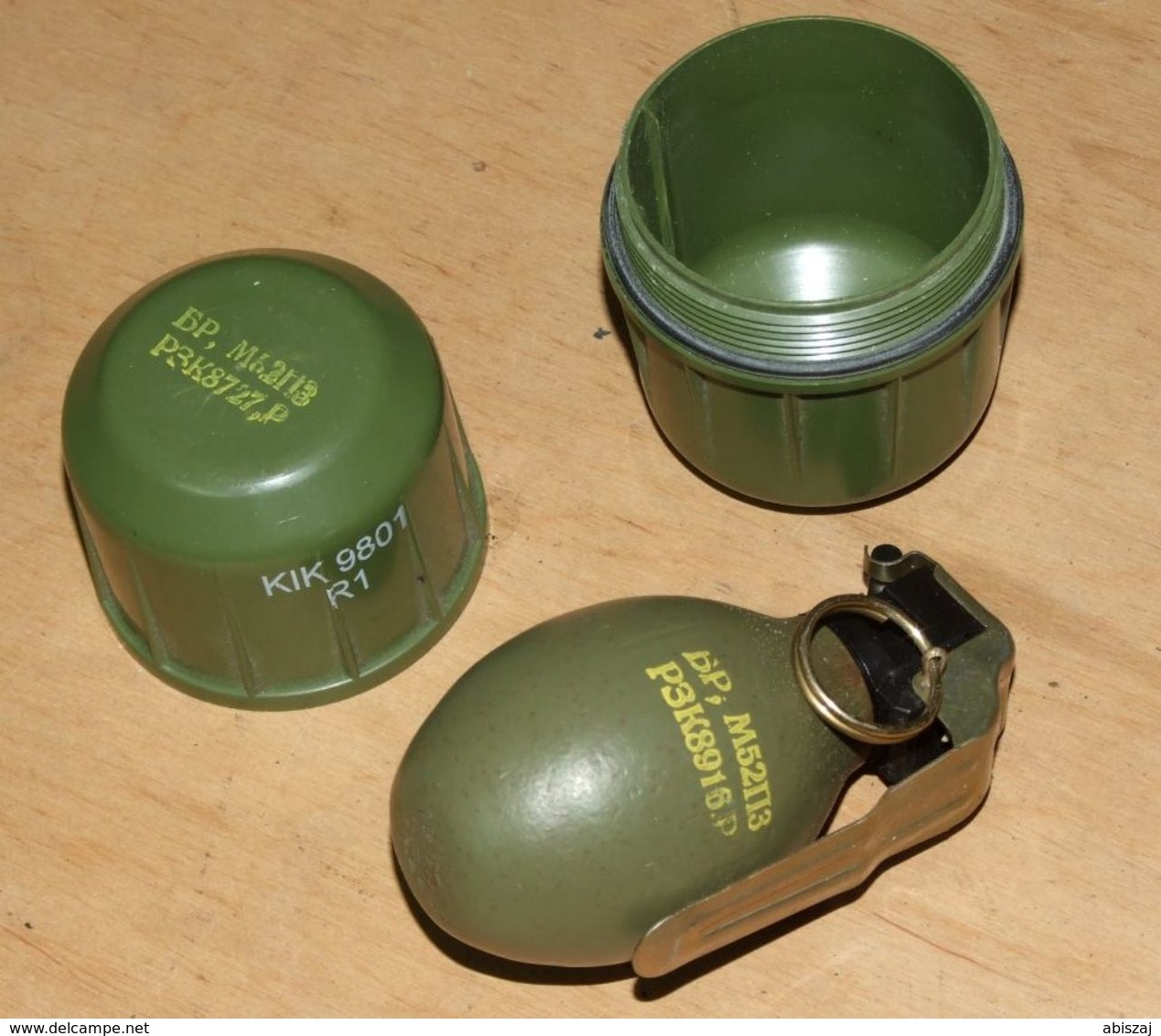 RRR!! Yugoslavia Grenade M52 Neutralisé...  Zunden Fusee Projektil Obus - Sammlerwaffen