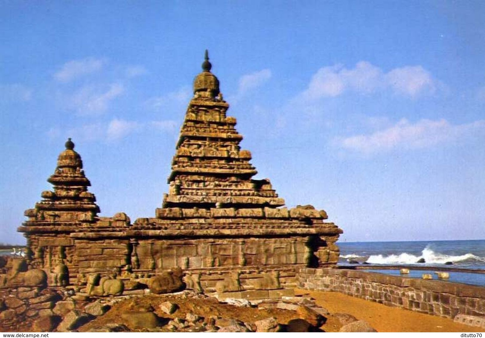 Mahabal Impuram - The Shore Temple - Formato Grande Non Viaggiata – E 3 - India