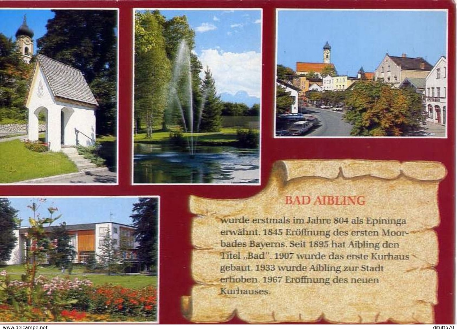 Bad Aibling - Formato Grande Viaggiata – E 3 - Mondo